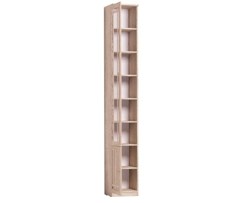 Шкаф книжный Sherlock 311 левый, дуб сонома