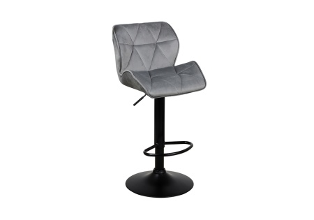 Стул барный Кристалл серый
